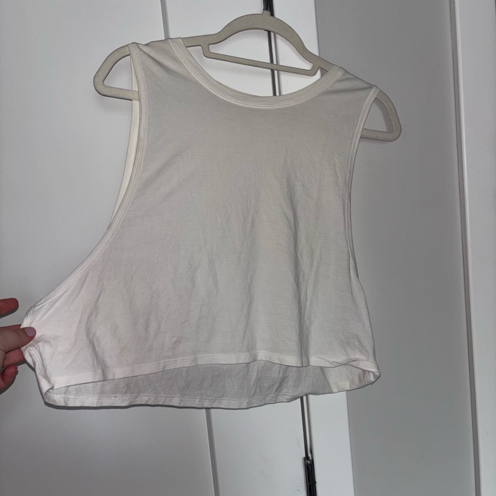White Sleeveless Women's Top
